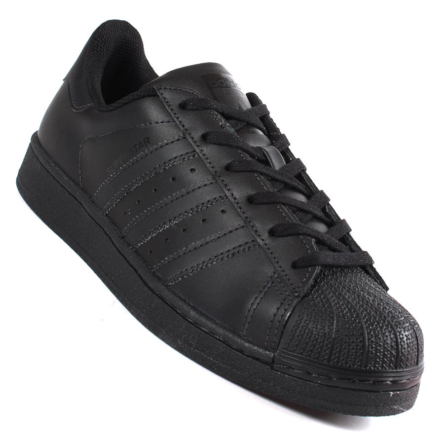 Tênis Adidas Super Star Branco e Preto Premium