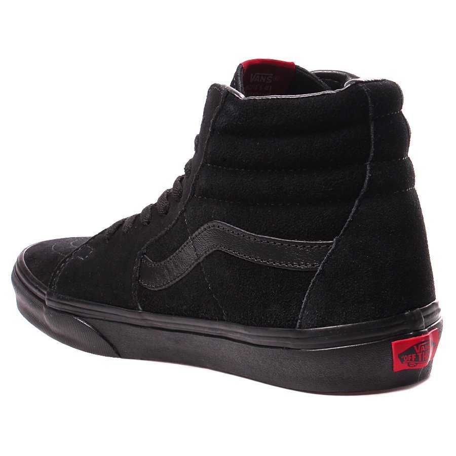 vans cano alto preto feminino