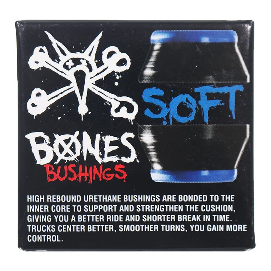 Amortecedor Bones Soft Bushing Azul/Preto Rock City