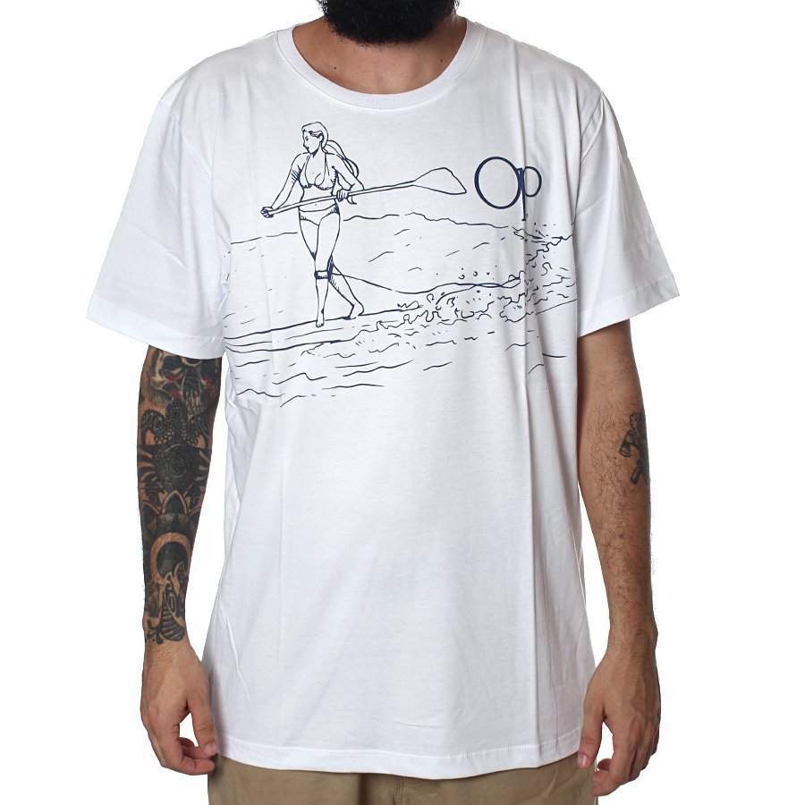 Camiseta Ocean Pacific SUP Branco - Rock City