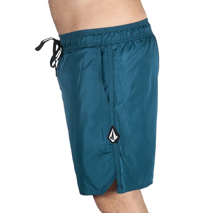 Stone  Bermuda Shorts 美品 Bermuda Volcom Solid Stone Shorts Azul - Rock City