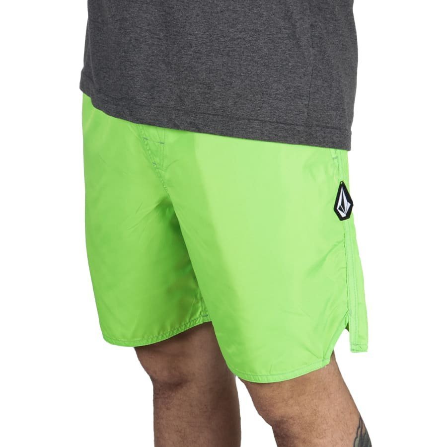 Bermuda Volcom Solid Stone Shorts Verde - Rock City