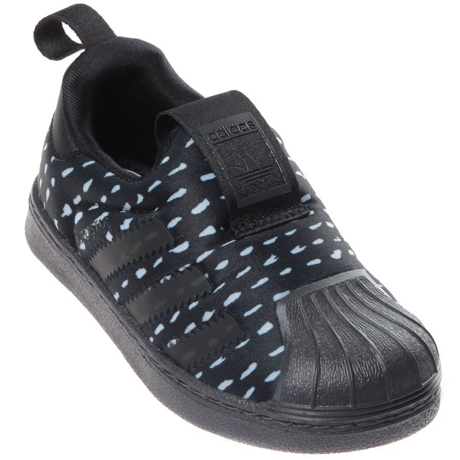 Adidas superstar outlet 360 infantil preto