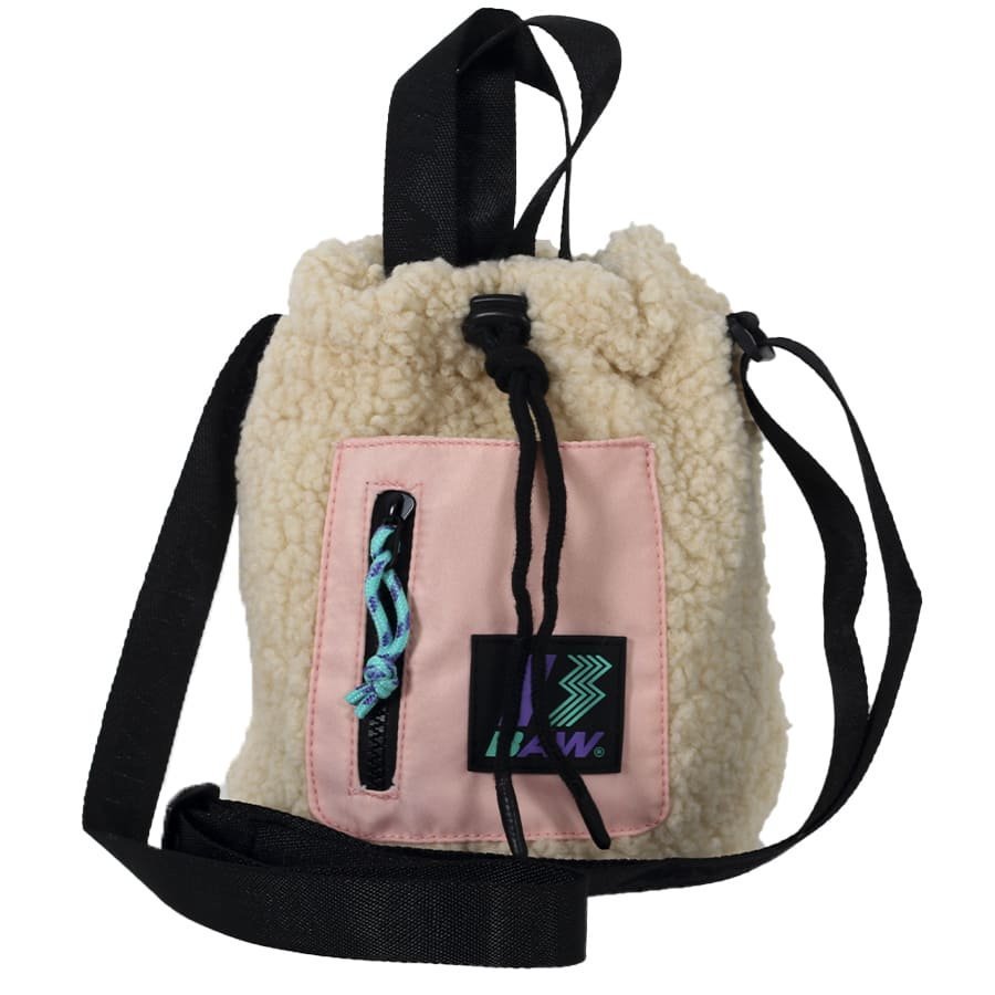 Bolsa Baw Saco Trend Creme/Preto - Rock City