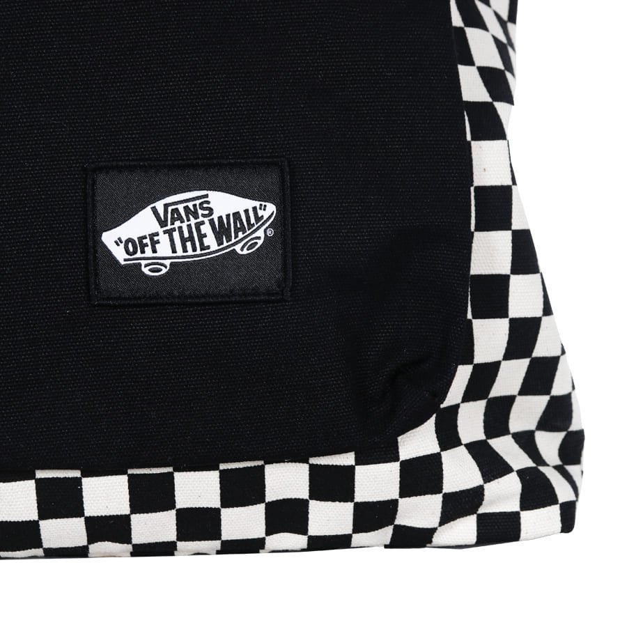 Bolsa Vans Double Take Tot Checkerboard Preto/Branco - Rock City