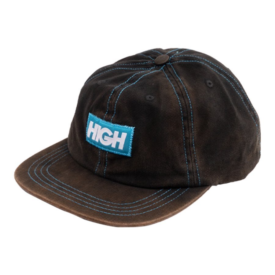 Boné High Logo 6 Panel Preto - Loja HIP