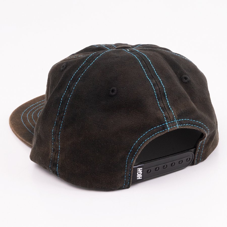 Boné High Company 6 Panel Logo Preto - Rock City