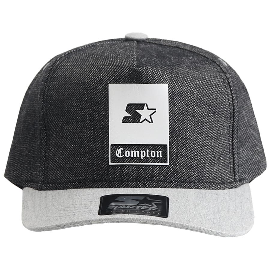 Boné Starter Ninety9 Click Compton Box Ii Jeans Preto/Cinza Mescla