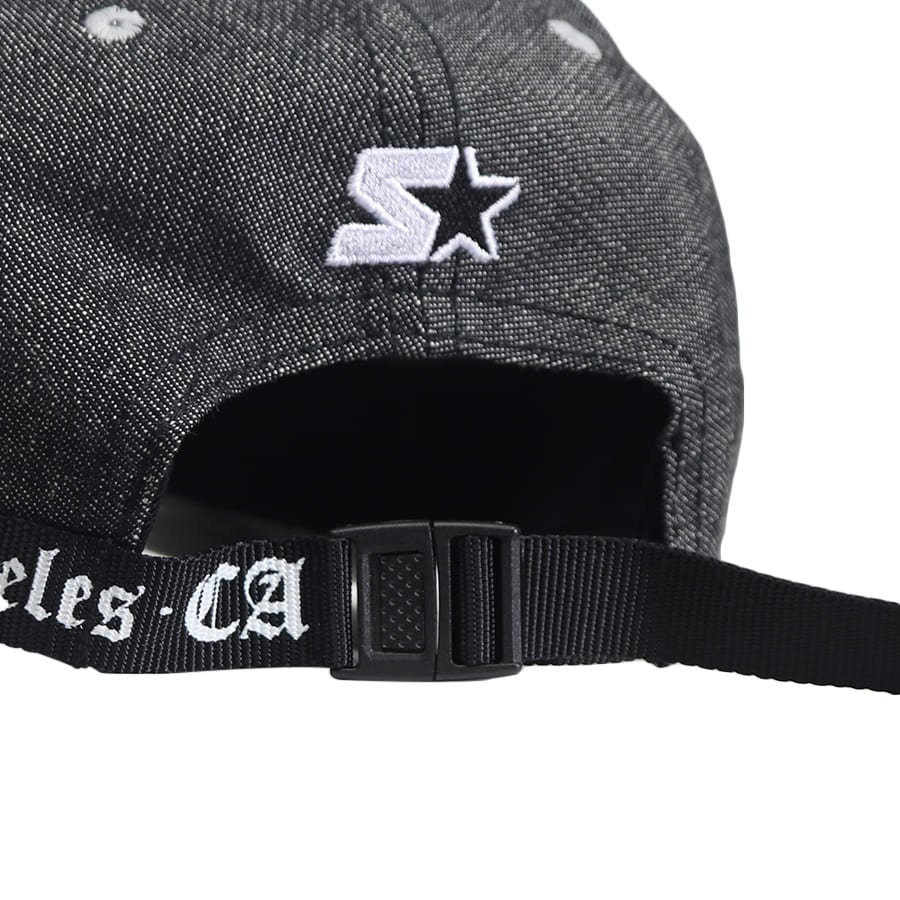 Boné Starter Ninety9 Click Compton Box Ii Jeans Preto/Cinza Mescla