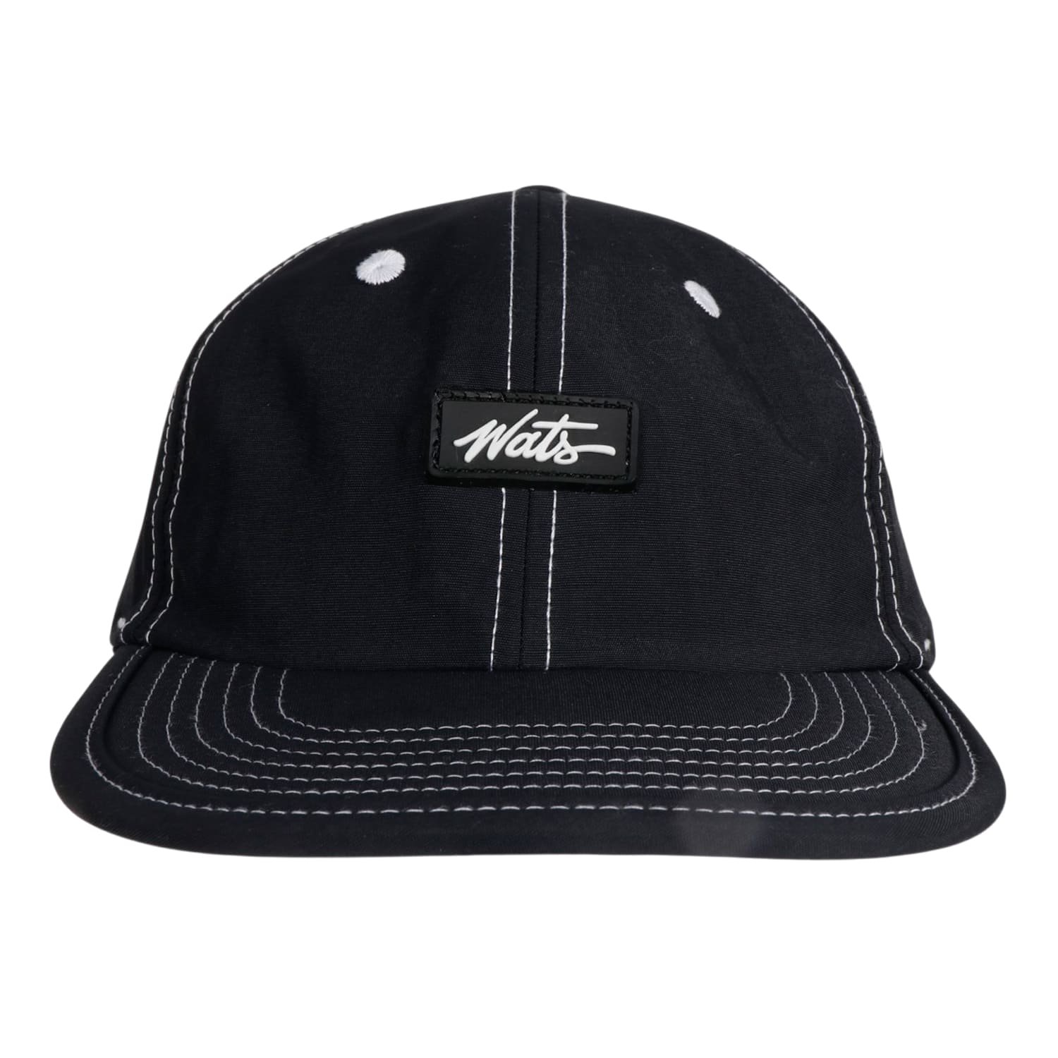 Boné Wats Six Panel Pesponto Tag Preto