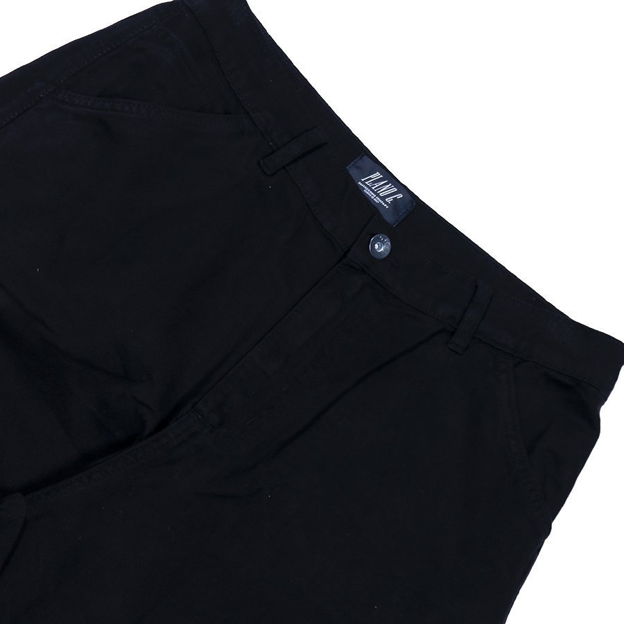 Calça Plano C Cargo Sarja Preto Rock City