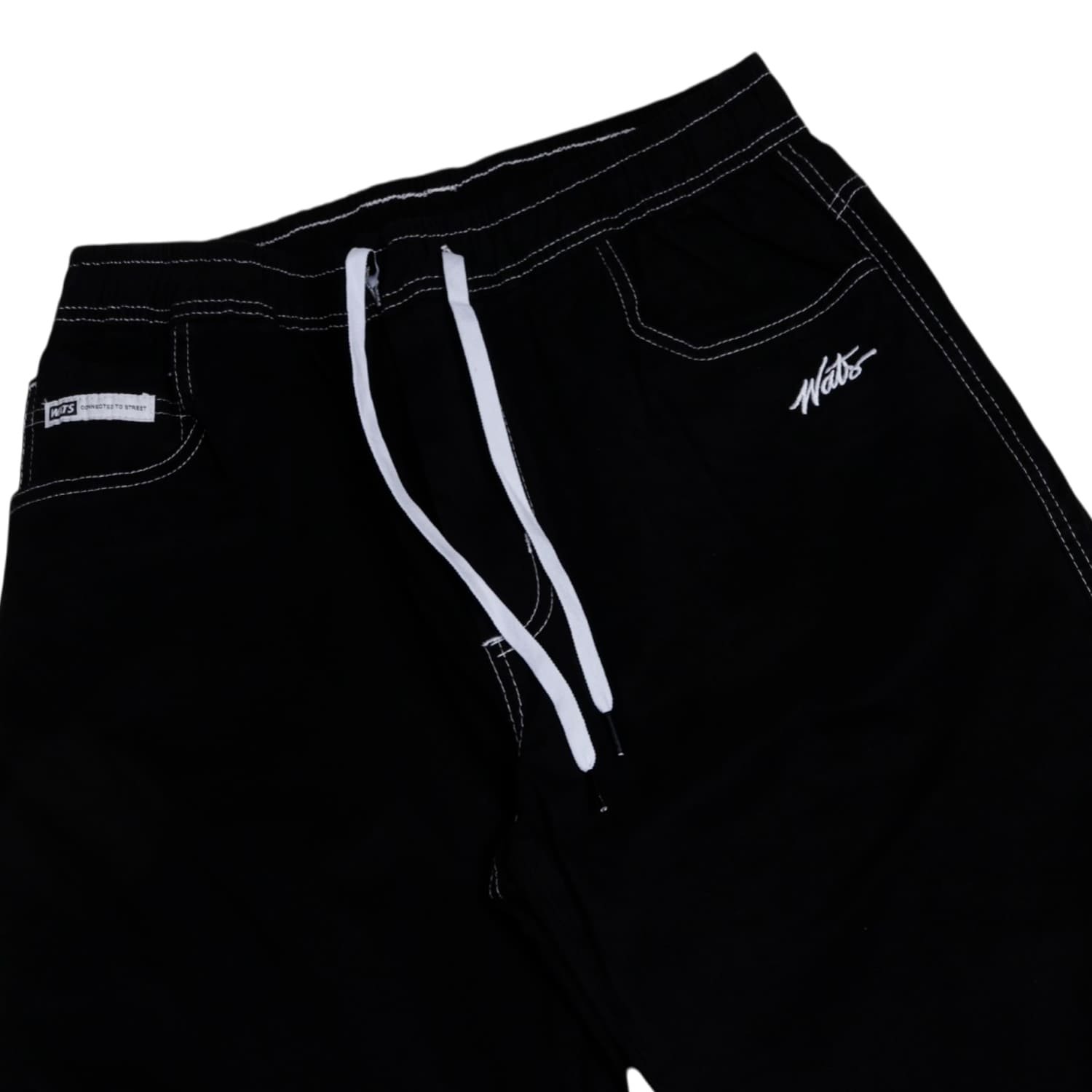 Calça Wats Sarja Reta Tag Preto