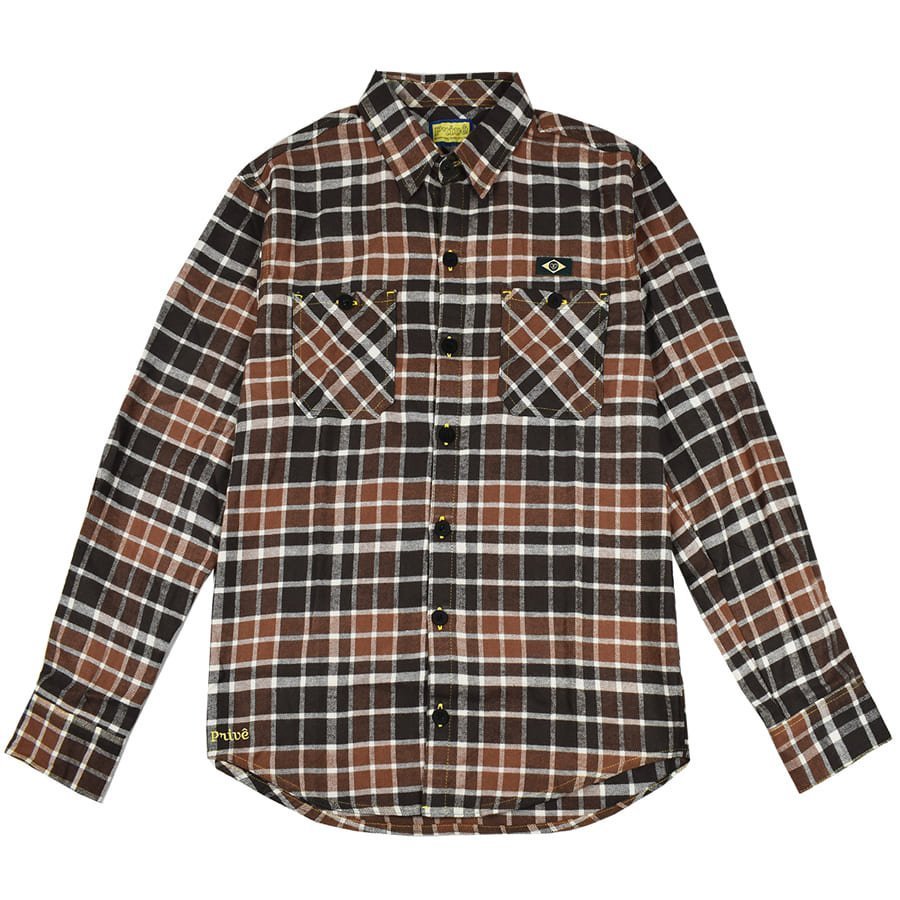 Camisa Flannel Maxi Xadrez Wood