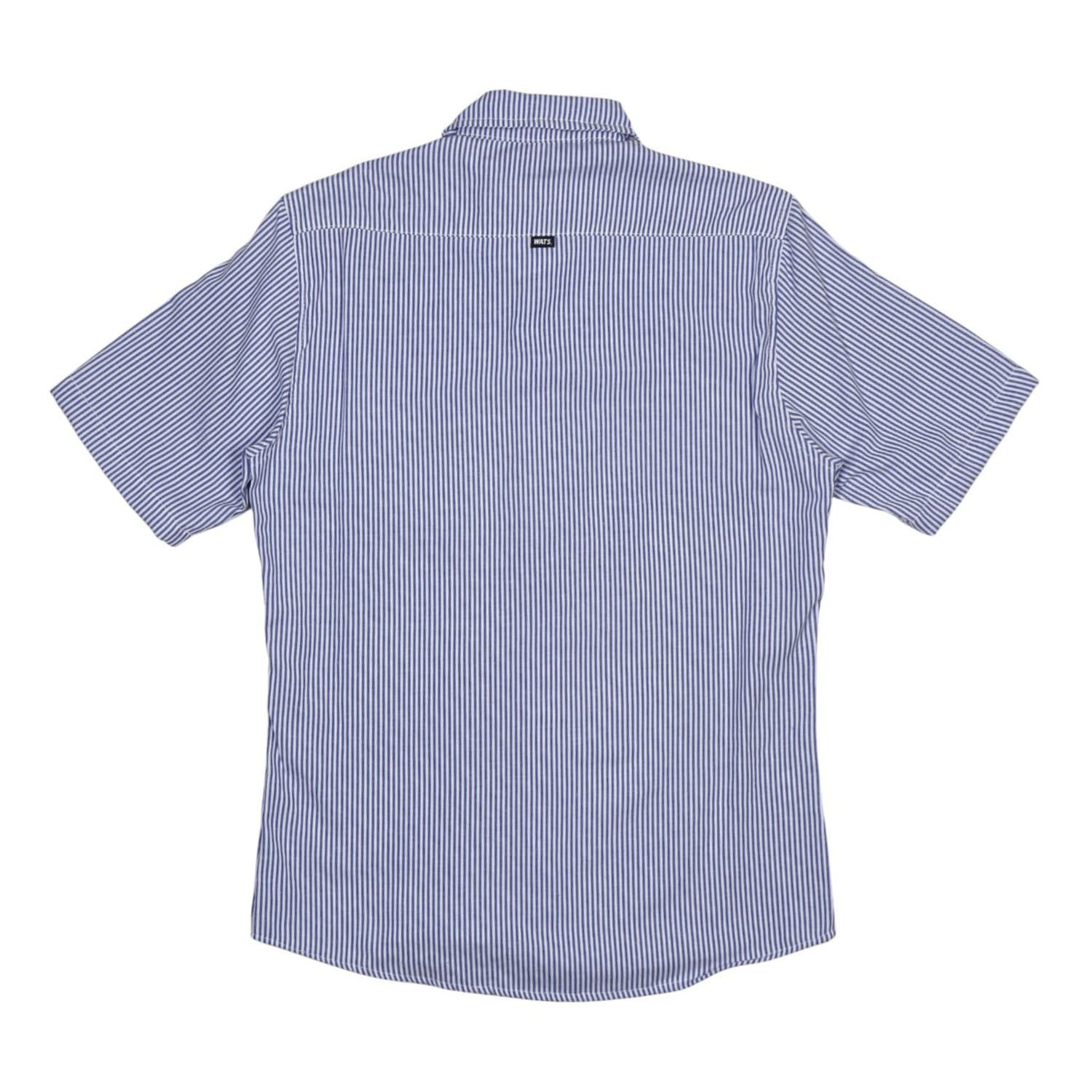 Camisa Wats Listra Tag Azul/Branco