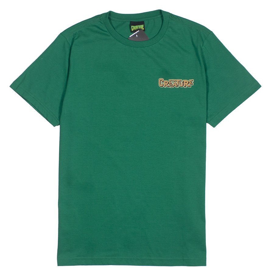 Camiseta Creature Monster Mobile Verde - Rock City