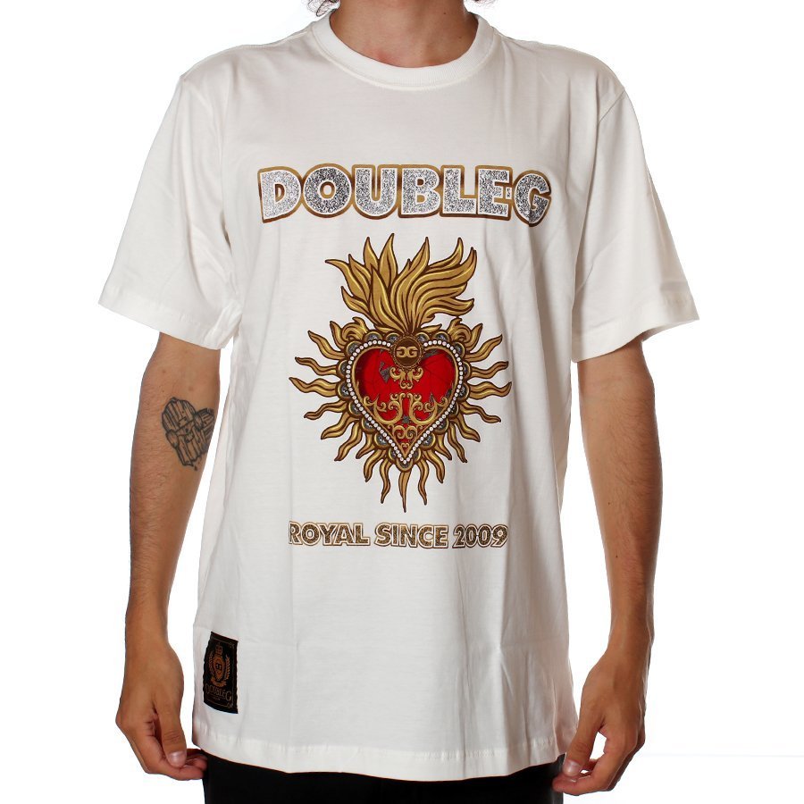Camiseta Double-G Royal Since Creme - Rock City