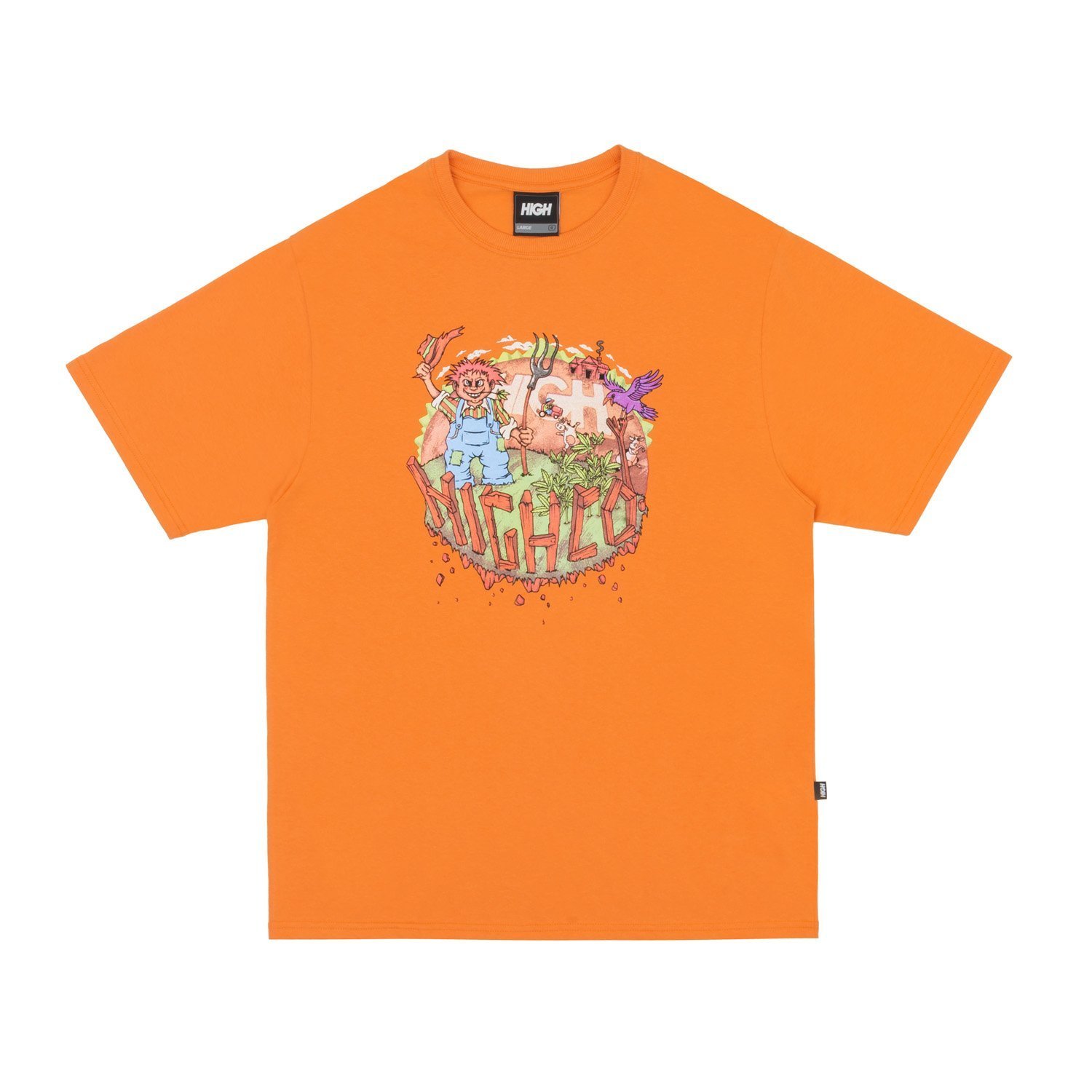 Camiseta High Company Farm Laranja - Rock City
