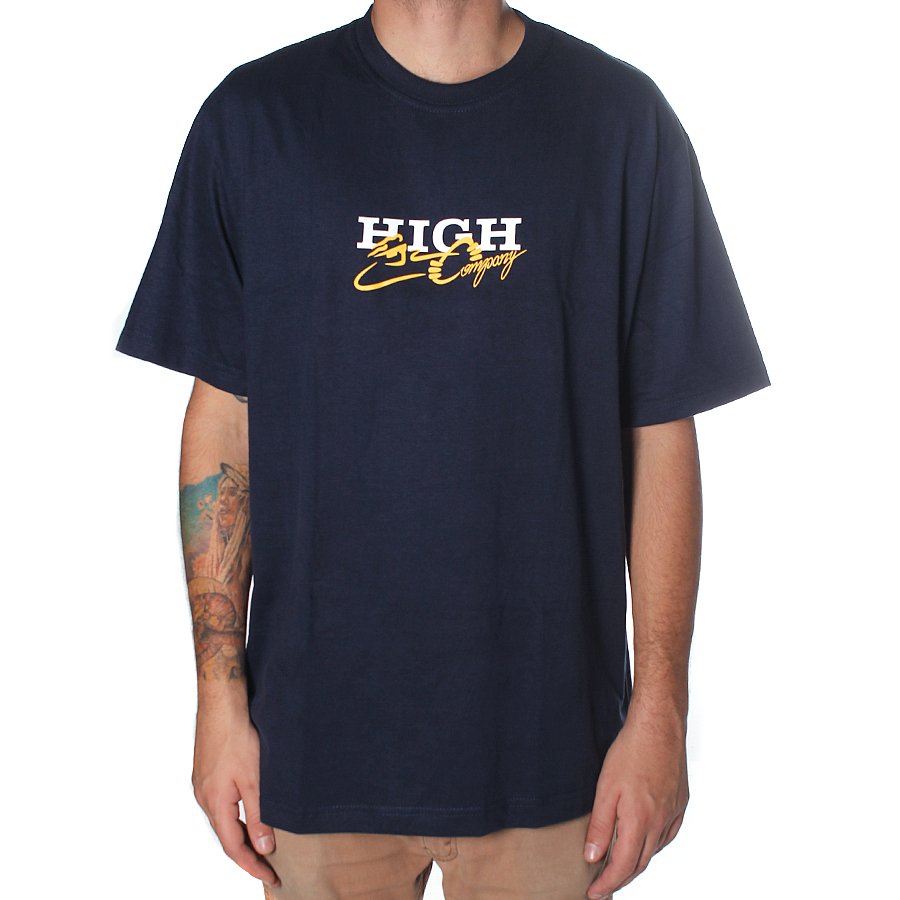 Download Camiseta High Company Runner Azul Marinho - Rock City