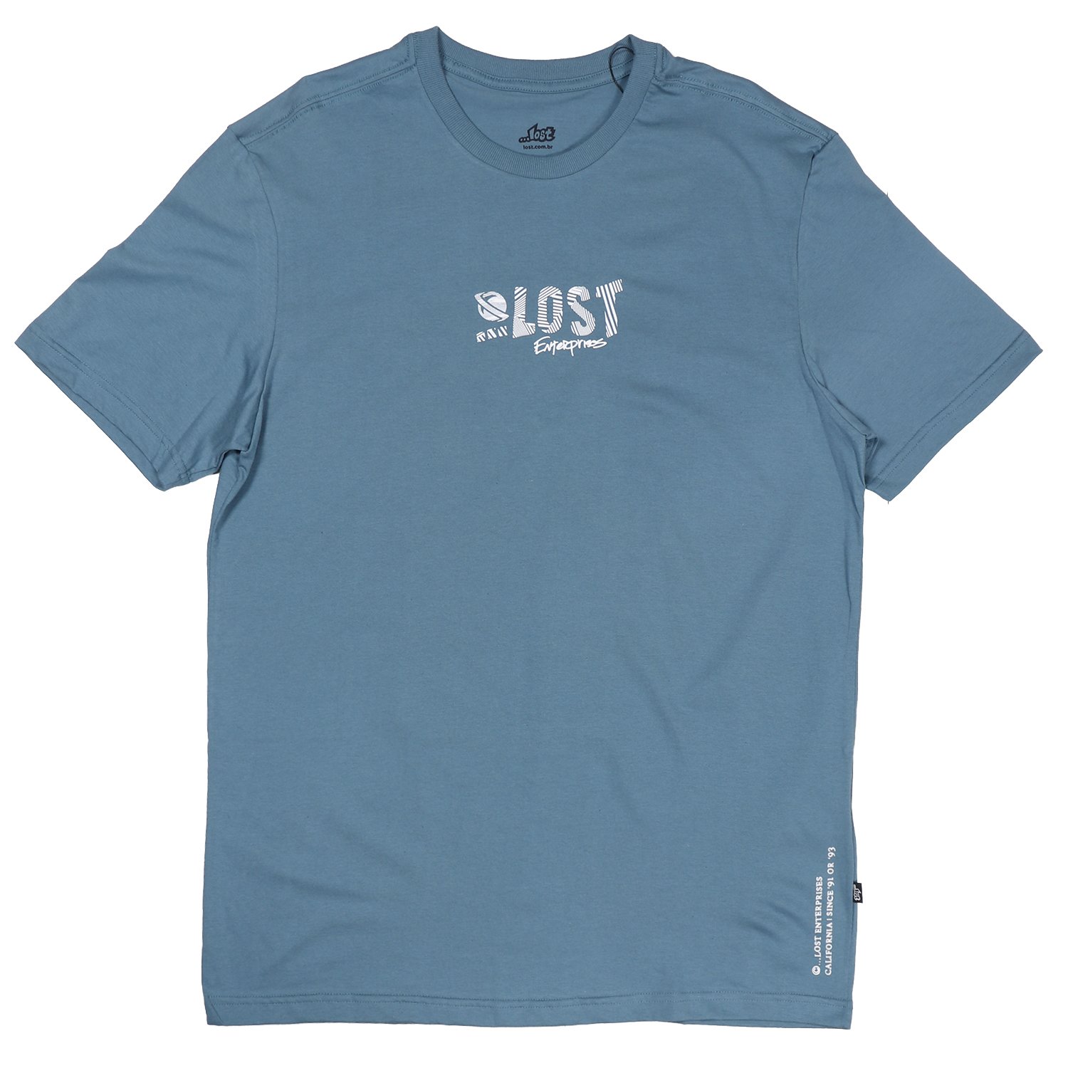 Camiseta Lost Logotypes Azul