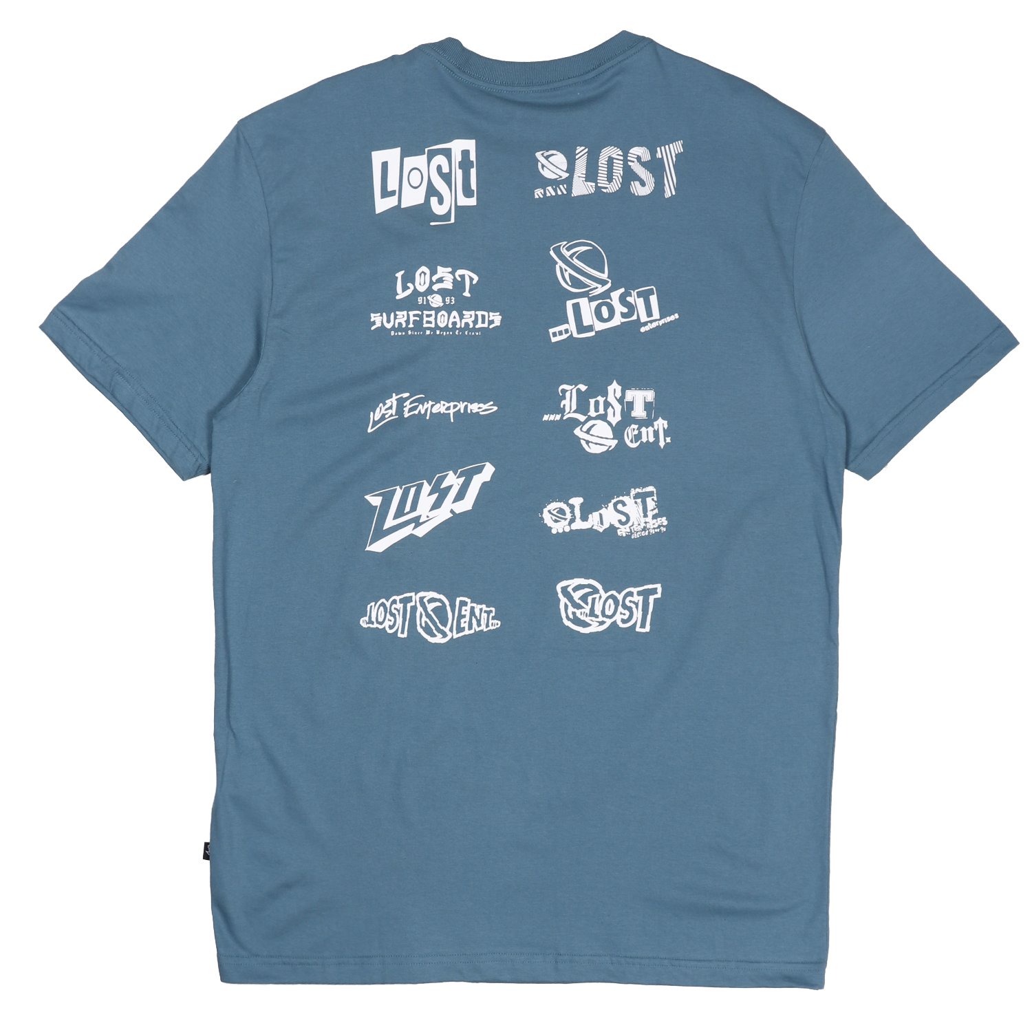 Camiseta Lost Logotypes Azul