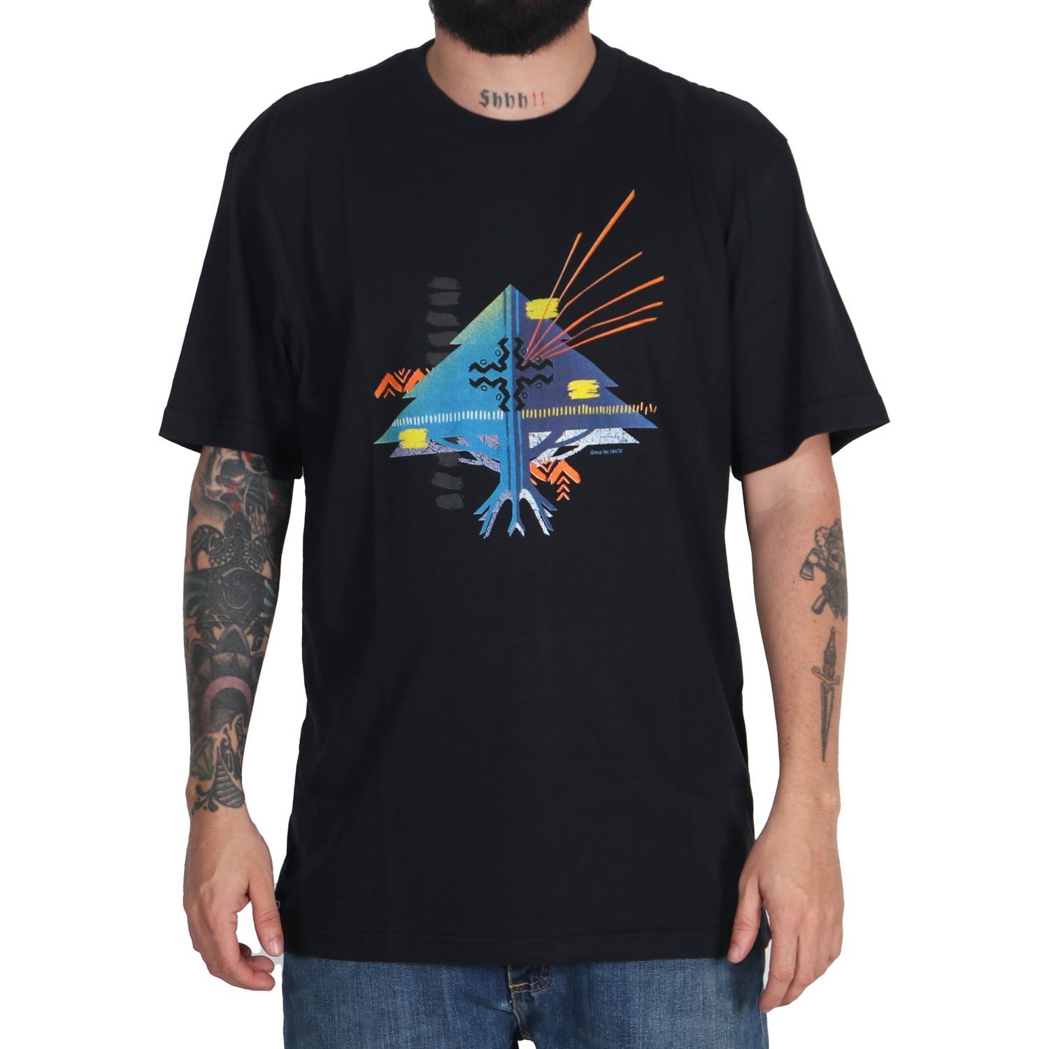 Camiseta Lrg Future Tree Sound Preto - Rock City