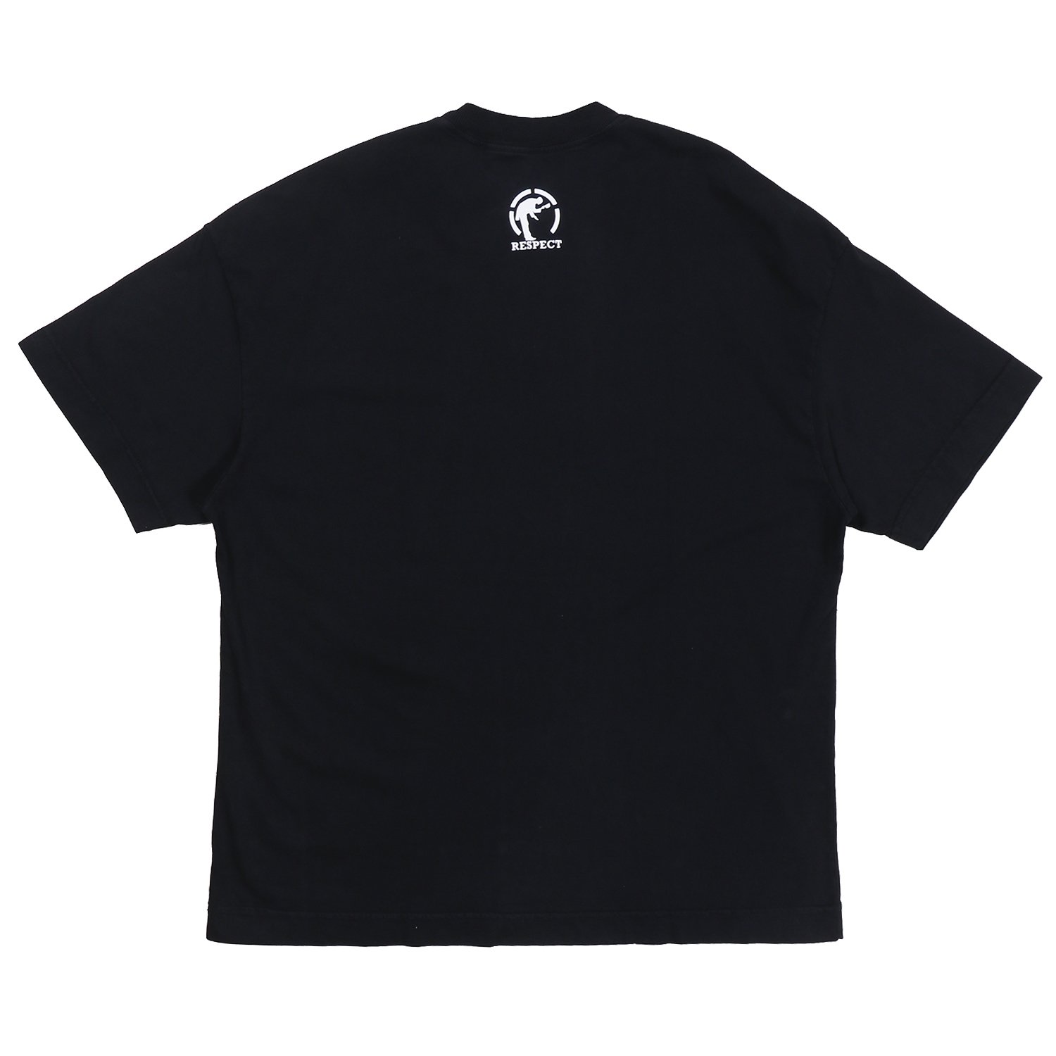 Camiseta Respect Vintage Tyler Oversized Preto