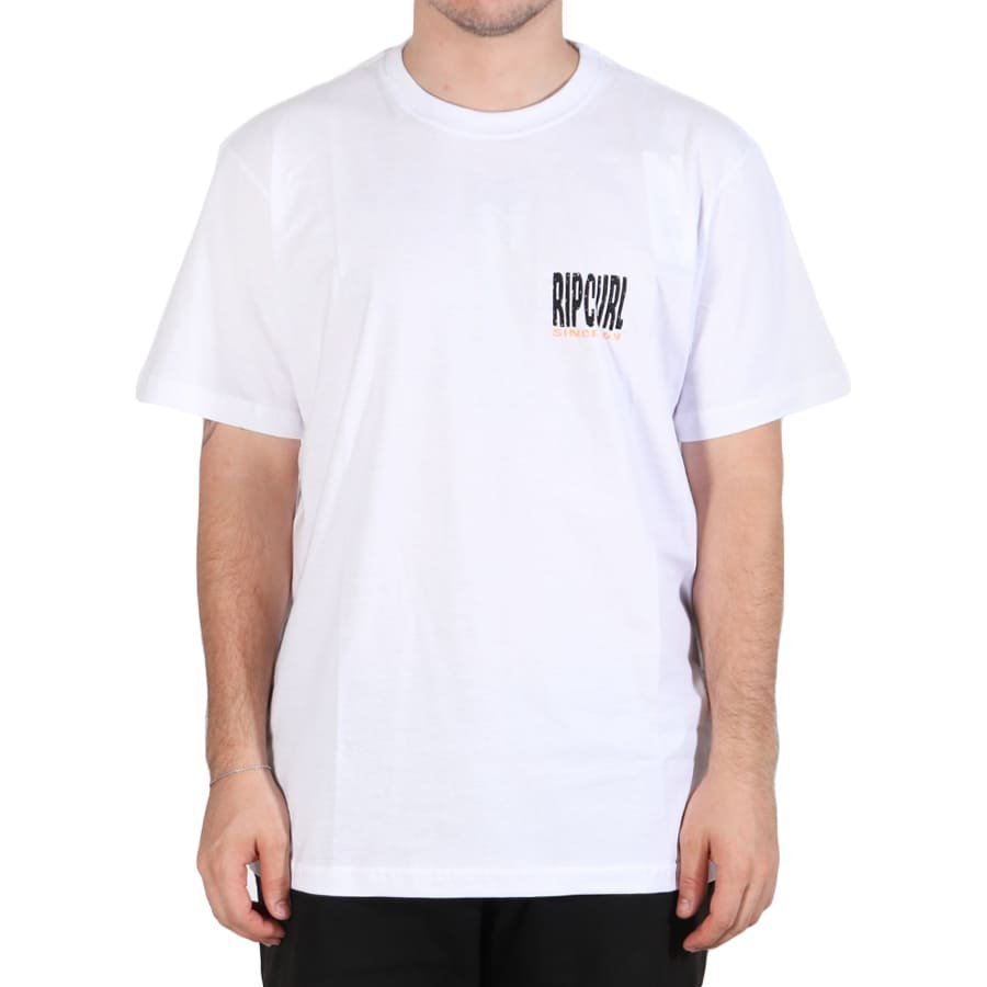 Camiseta Rip Curl Origins Branco - Rock City