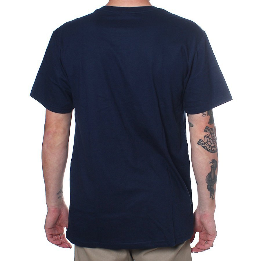 Camiseta Thrasher Magazine Flame Logo Azul Marinho - Rock City