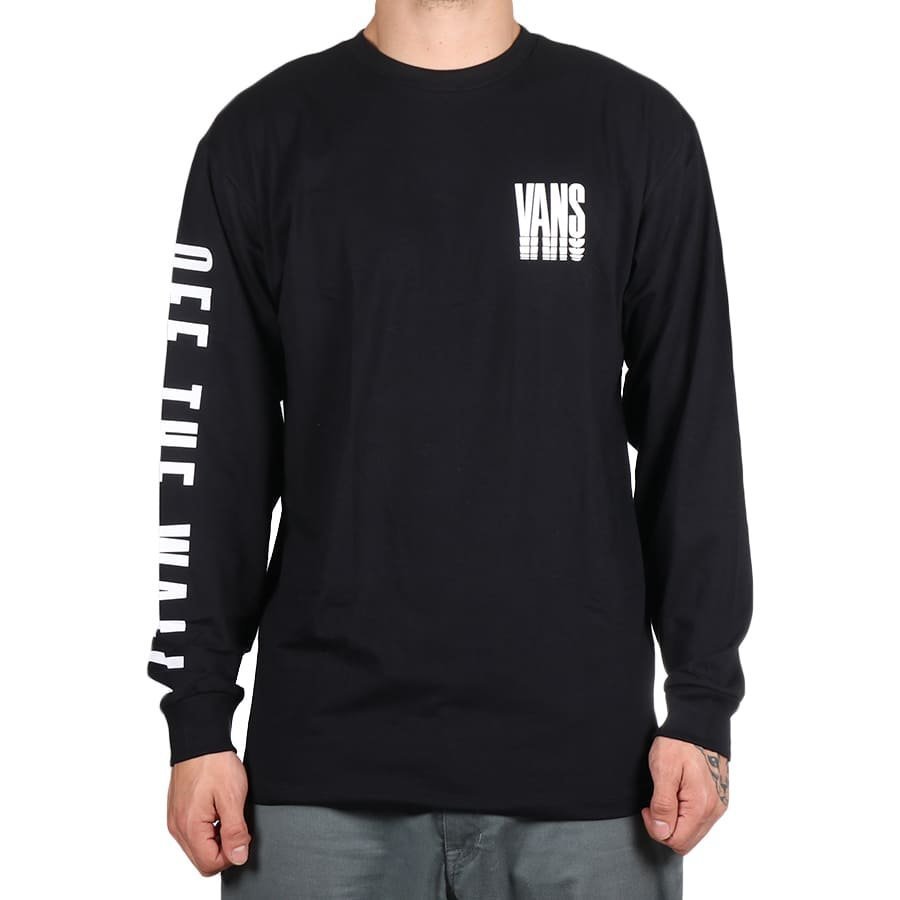 Camiseta Vans Reflect M/L Preto - Rock City
