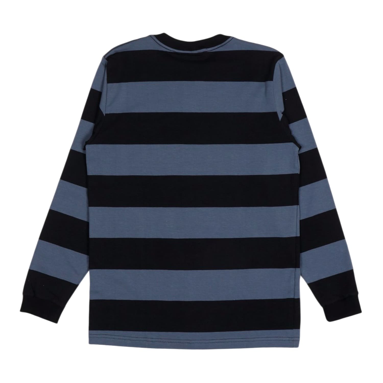 Camiseta Wats M/L Listra Tag Preto/Cinza