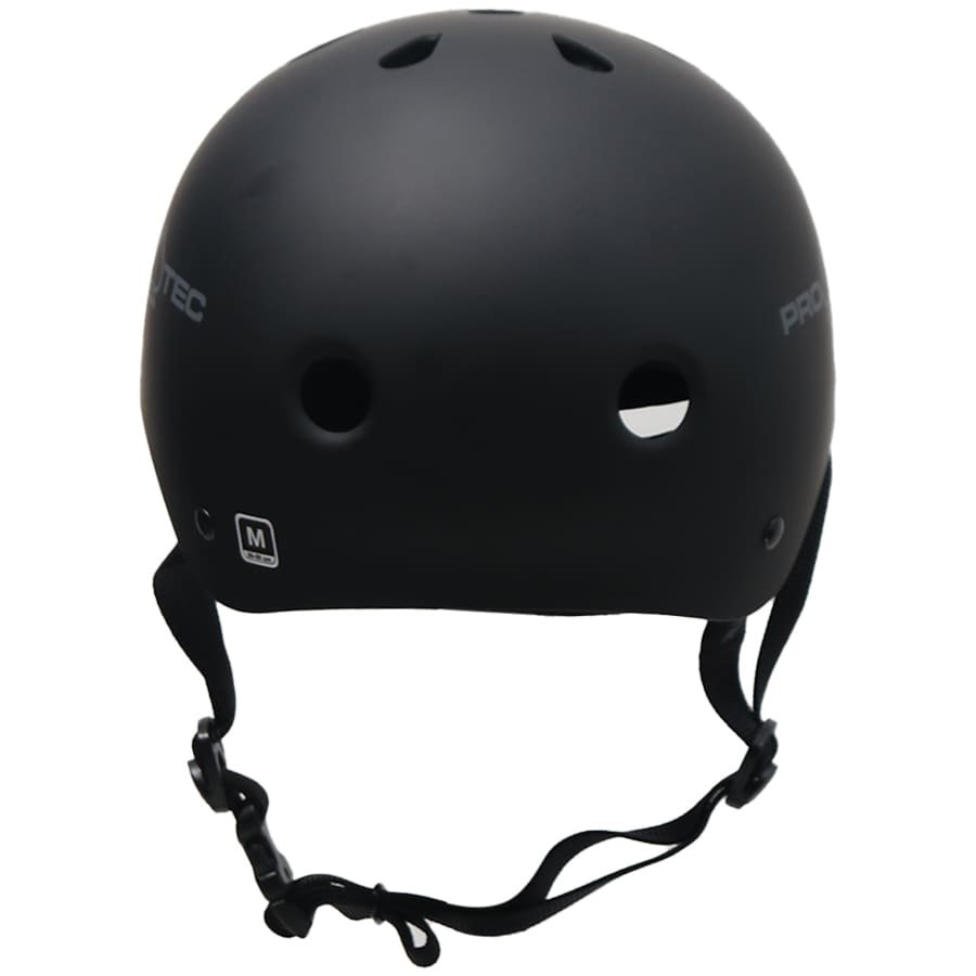 Capacete Pro-Tec Classic Skate Helmet Preto Fosco - Rock City