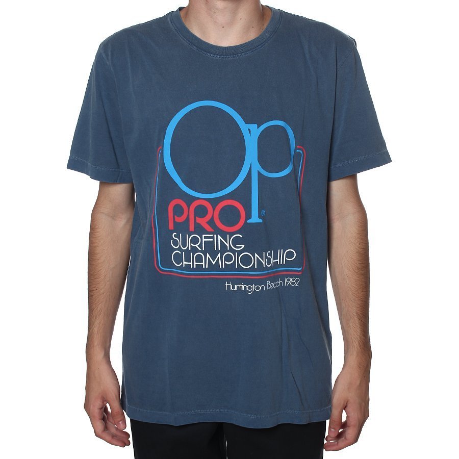 オーシャンシティ　オーシャンシティ1600 Camiseta Ocean Pacific Pro Huntington Azul Marinho - Rock City