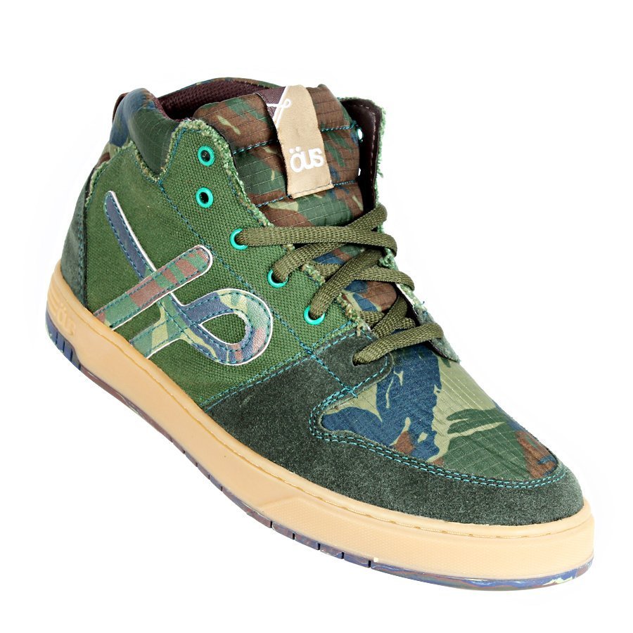 tenis ous camuflado