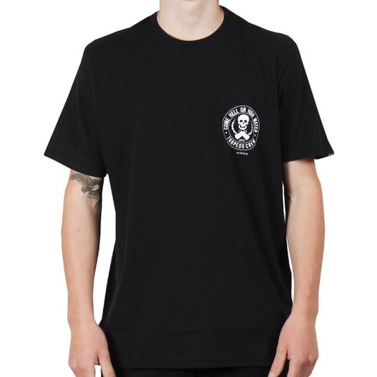 Camiseta Nixon Bartlett Preto Camiseta Nixon Bartlett Preto