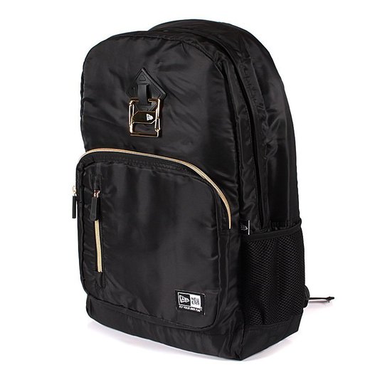 Mochila New Era Gold On Bag Preto/Dourado
