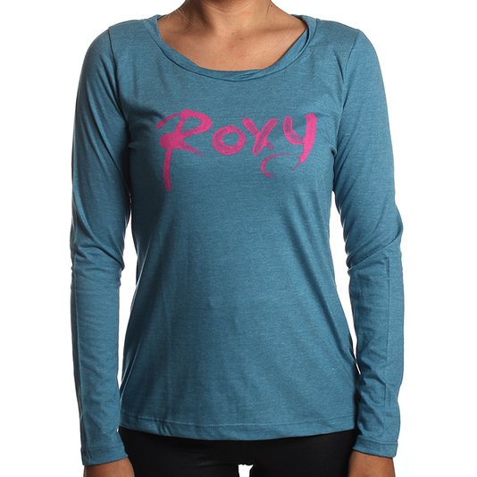 Camiseta Roxy M/L Truelove Azul