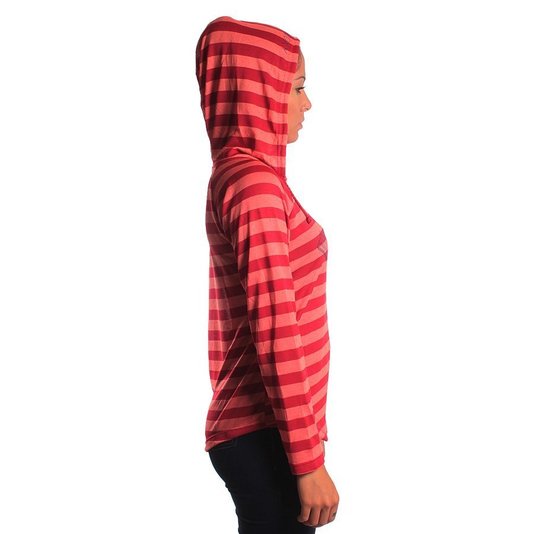 Camiseta Roxy Manga Longa Touch Of Mex Vermelho/Laranja