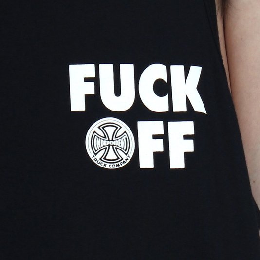 Regata Independent Fuck Off Preto