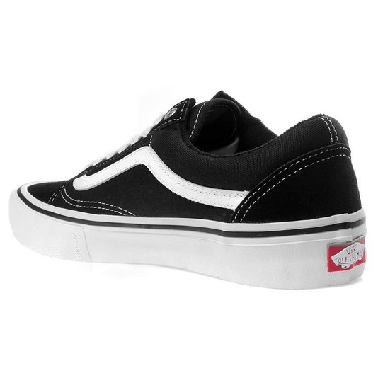 Tênis Vans Old Skool Pro Preto/Branco