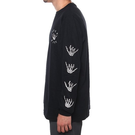 Camiseta Rock City x Nanda Bond Manga Longa Stamped Arms