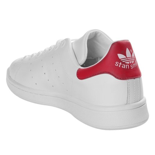 Tênis Adidas Stan Smith Branco/Vermelho