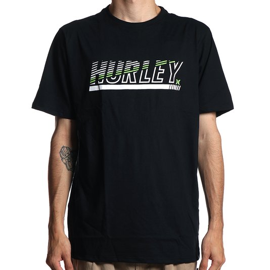Camiseta Hurley Launch Preto