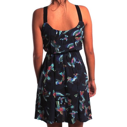Vestido Redley Transpasse Passaredos Preto