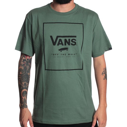 Camiseta Vans Print Box Verde