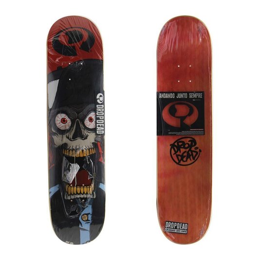 Shape Drop Dead Skull Tattoo 7.9 Preto/Vermelho