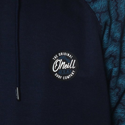 Moletom O´neill Air Mountains Raglan Azul Marinho