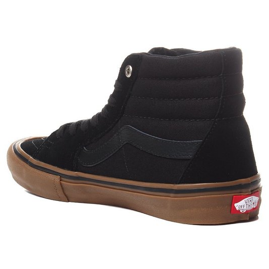 Tênis Vans Sk8-Hi Pro Preto/Marrom