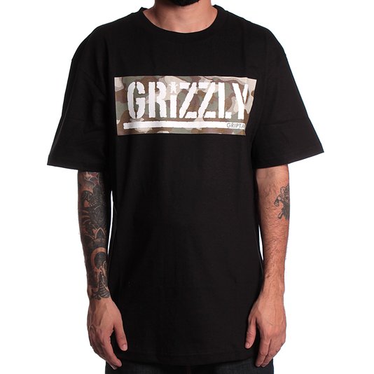 Camiseta Grizzly Sycamore Preto