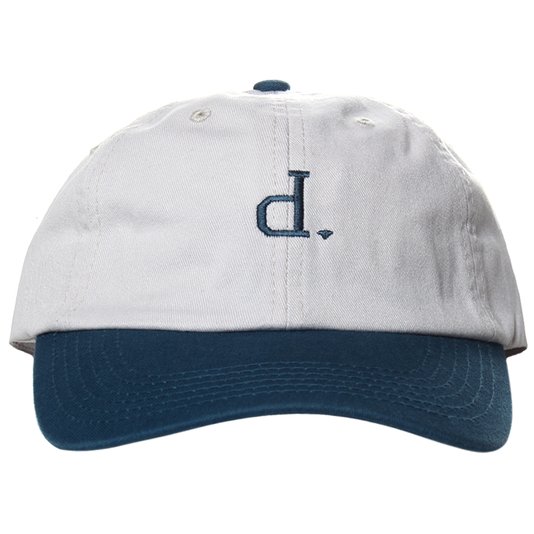 Boné Diamond Micro Un Polo Dad Hat Cinza/Azul