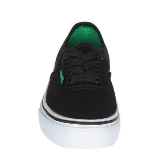 Tenis Vans Authentic Infantil Preto/Verde